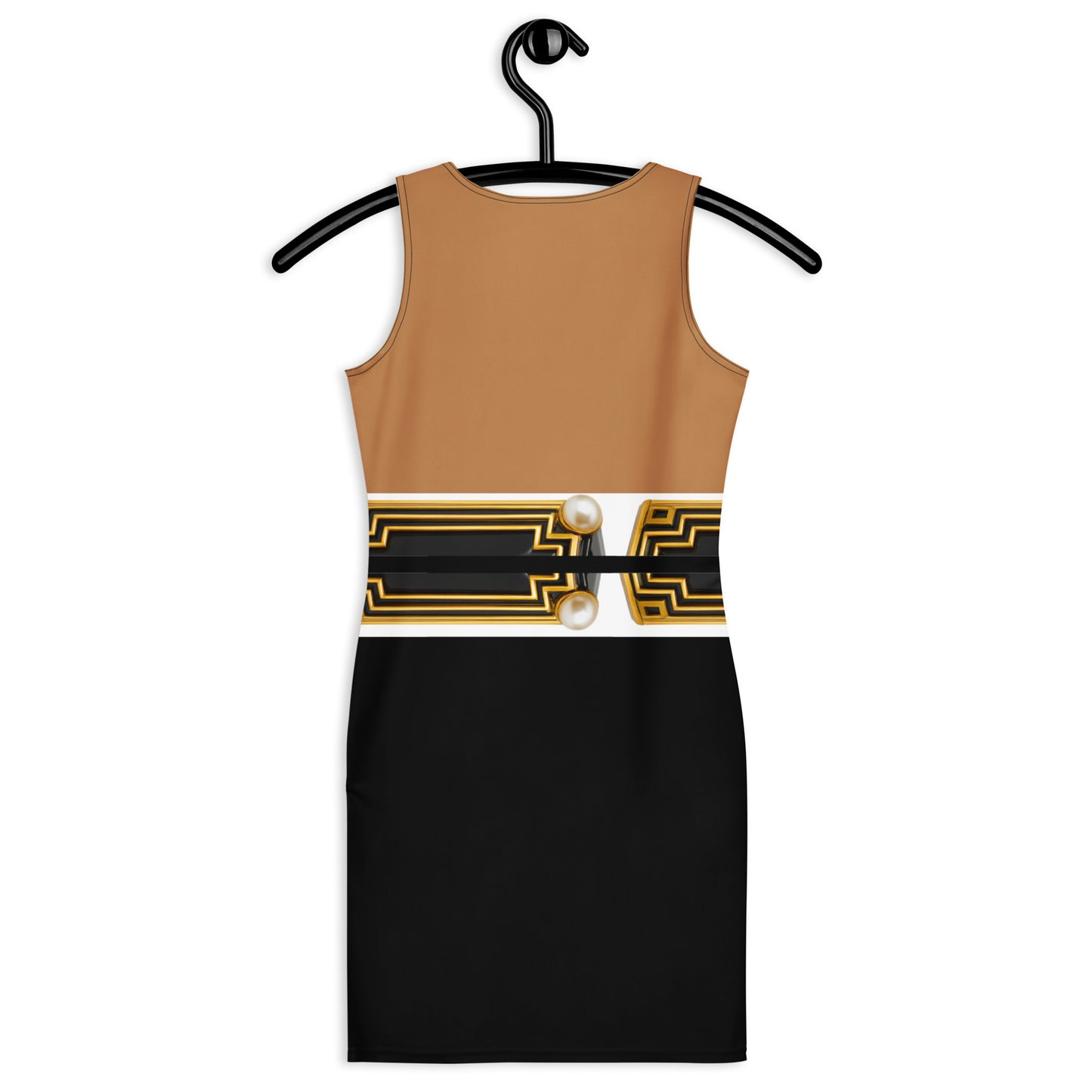 Pharaoh UPF 50+ Bodycon Dress-Nude