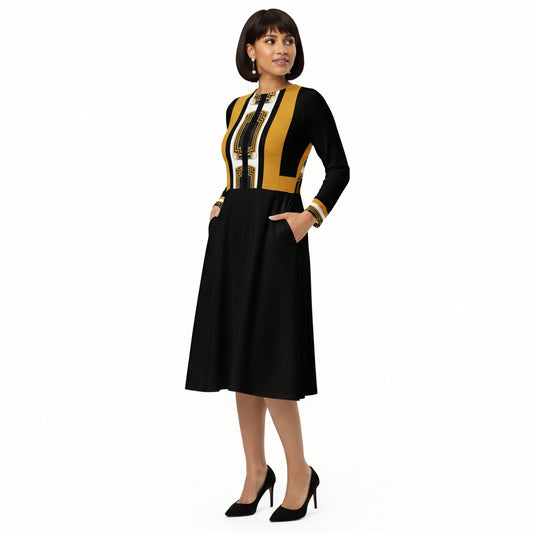 Gatsby Muse Midi Dress