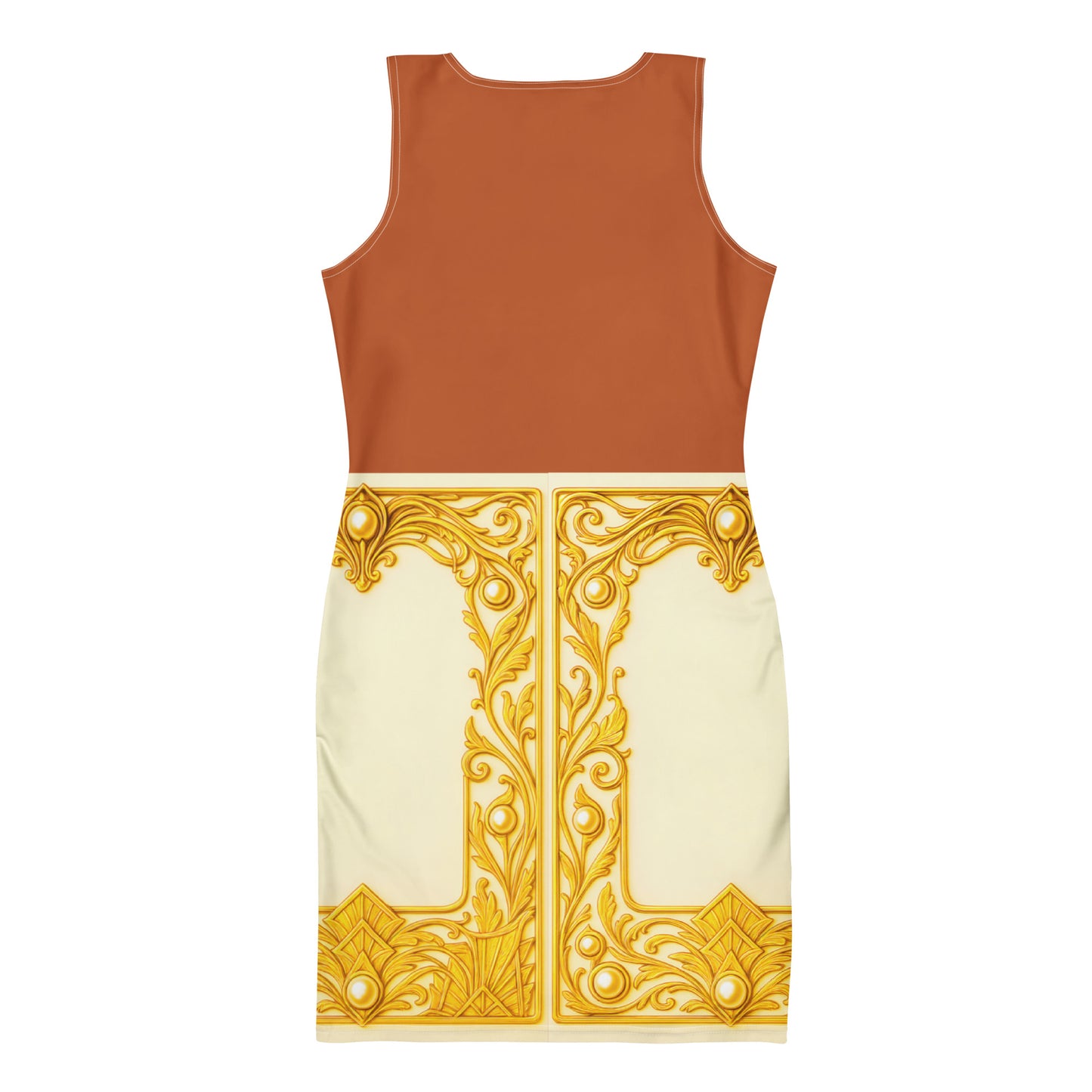 Baroque Wrap UPF50+ Bodycon Dress