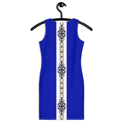 Sapphire Jewel Panel UPF50+ Bodycon Dress