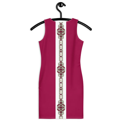 Ruby Jewel Panel UPF50+ Bodycon Dress