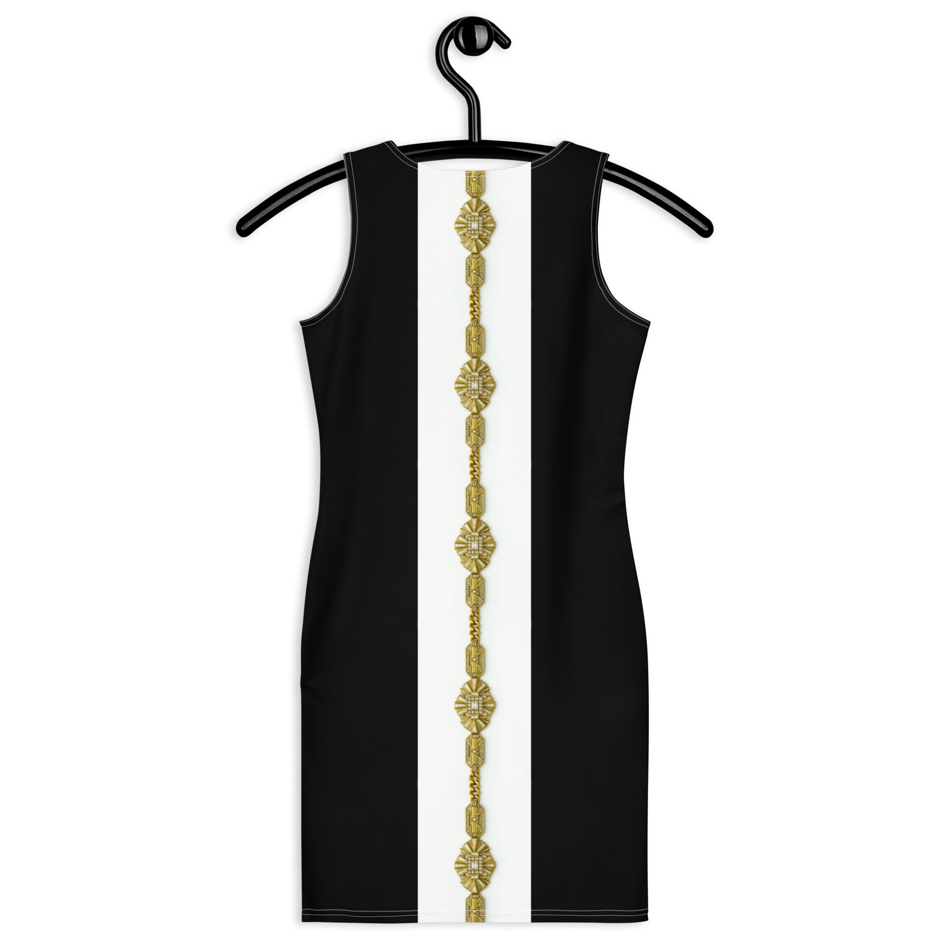 Gold Jewel Panel UPF50+ Bodycon Dress
