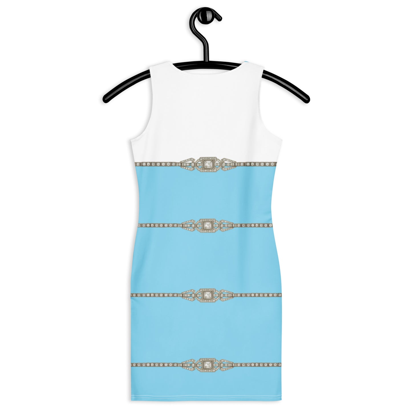 Duotone Rhinestone UPF 50+ Bodycon Dress