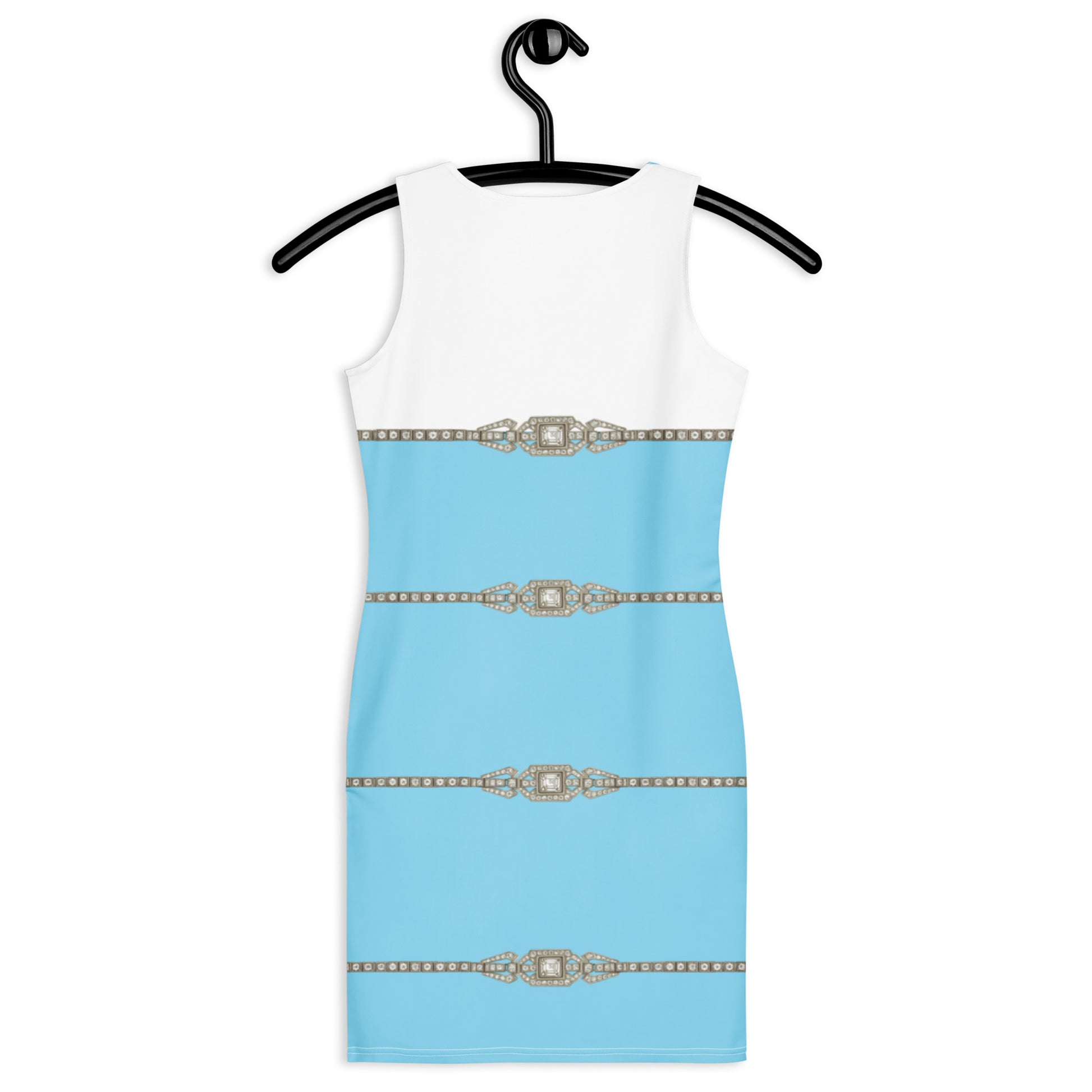 Duotone Rhinestone UPF 50+ Bodycon Dress