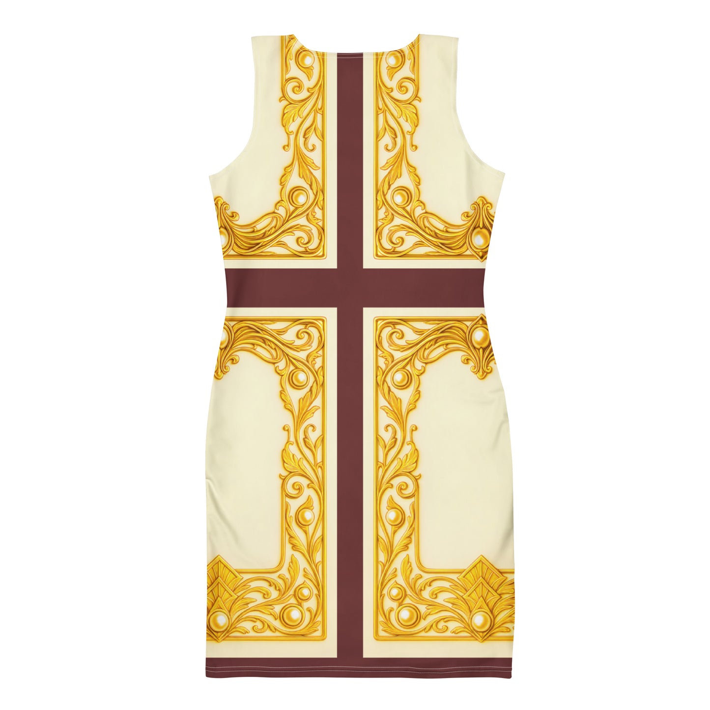 Baroque Crossback UPF 50+ Bodycon Dress