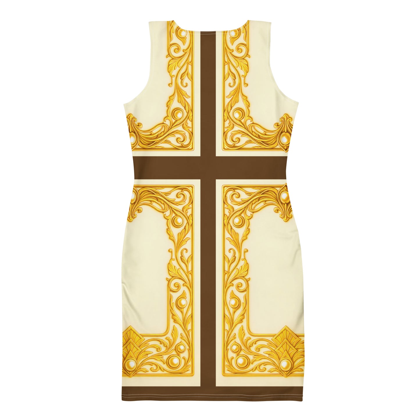 Baroque Crossback UPF 50+ Bodycon Dress