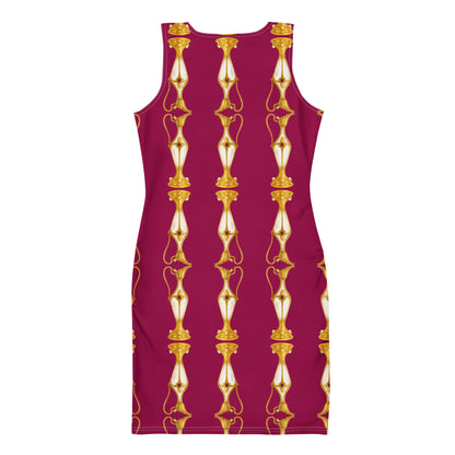 Gold Pitcher UPF 50+ Bodycon Dress
