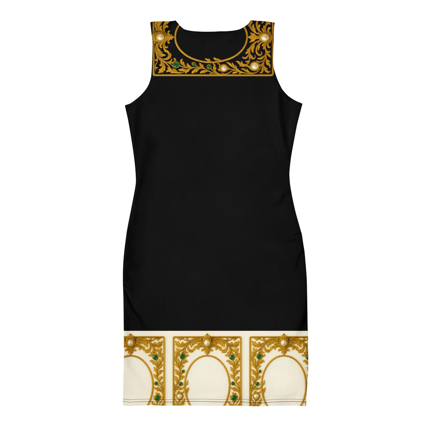 Gold Vine UPF 50+ Bodycon Dress