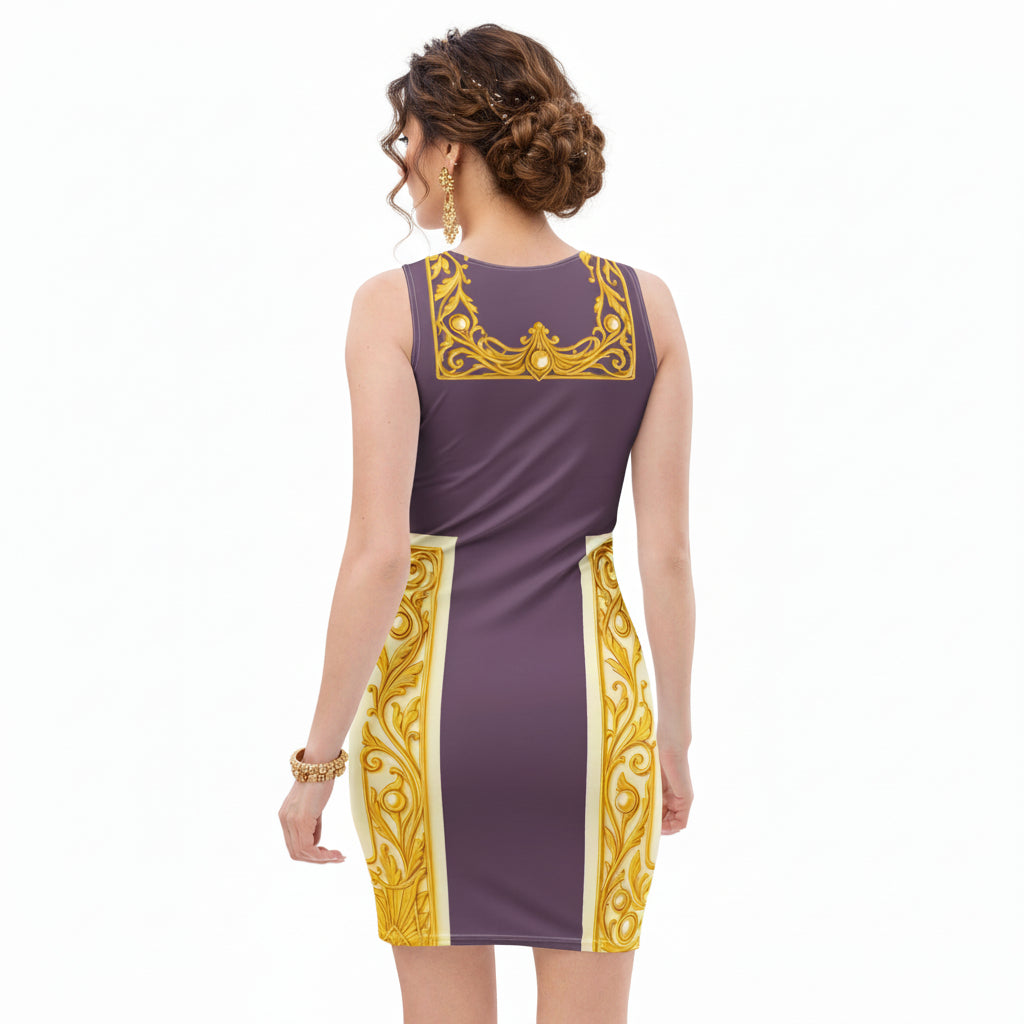 Baroque Royal UPF50+ Bodycon Dress