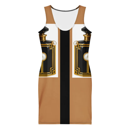 Pearl Perfume Bottle UPF 50+ Bodycon Dress