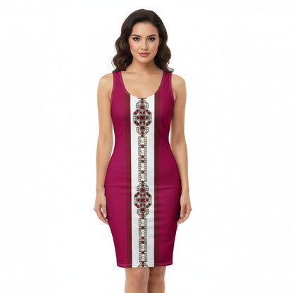 Ruby Jewel Panel UPF50+ Bodycon Dress