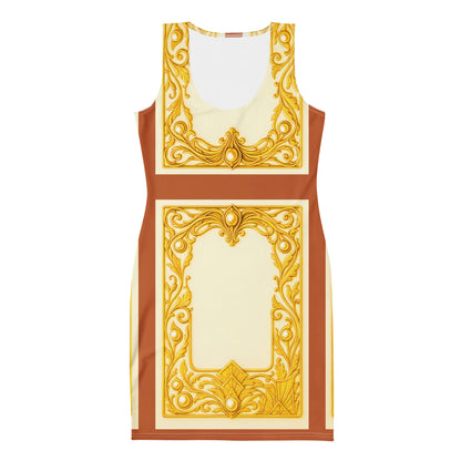 Baroque Crossback UPF 50+ Bodycon Dress Tenne