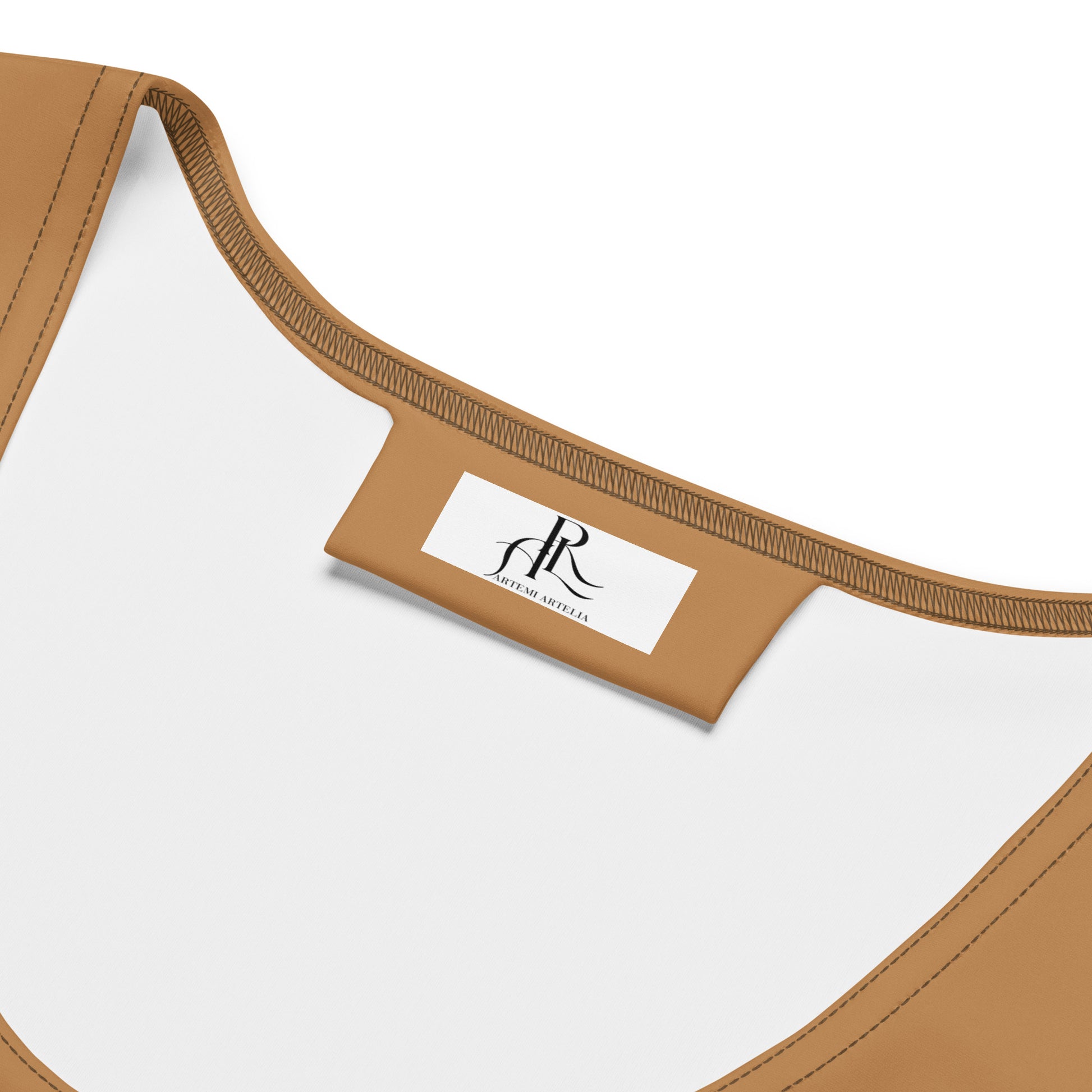 Pharaoh Crop Top - Nude