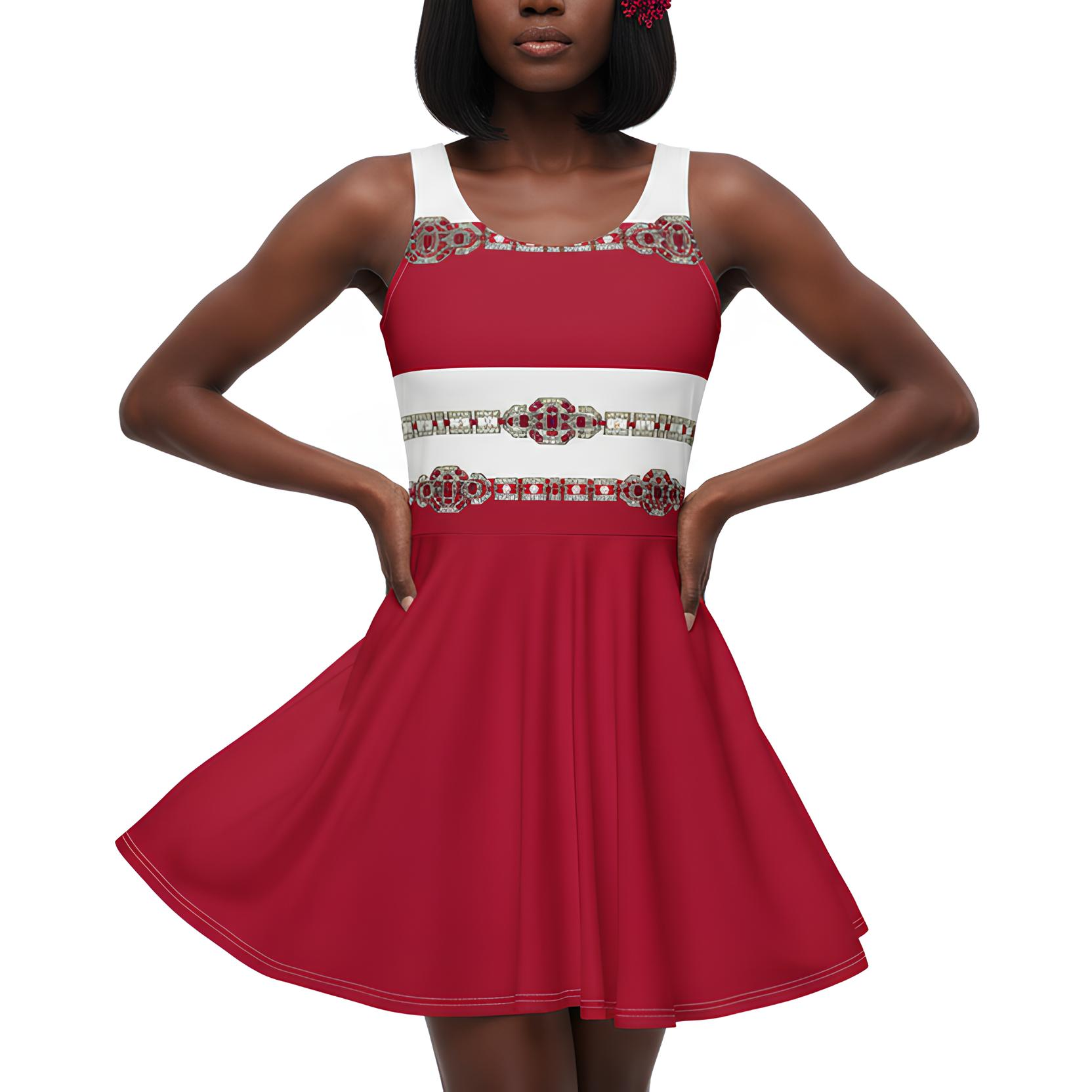 Ruby Chain UPF50+ Skater Dress
