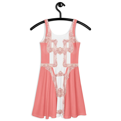 Pink Baroque UPF50+ Skater Dress