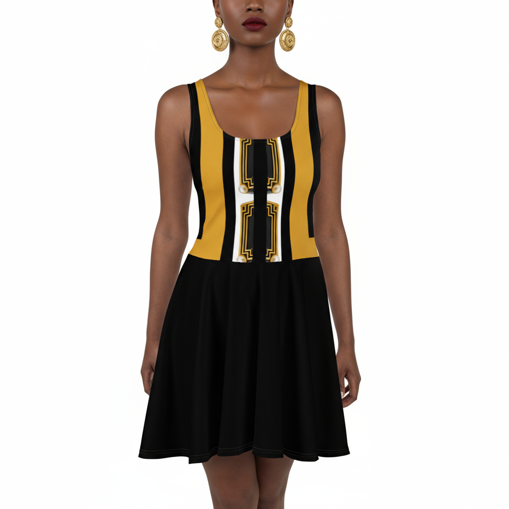 Gatsby Muse UPF50+ Skater Dress