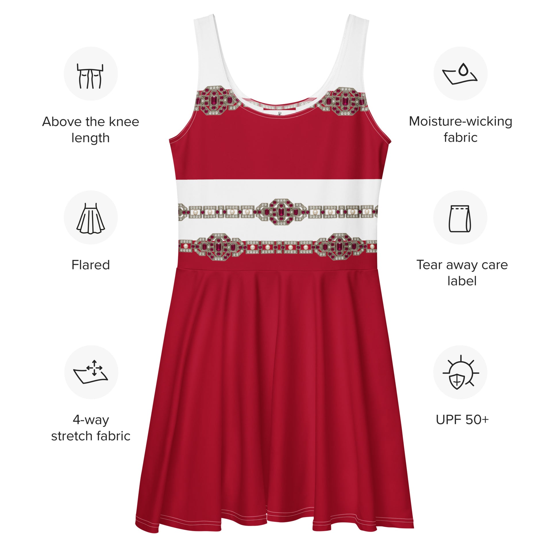 Ruby Chain UPF50+ Skater Dress
