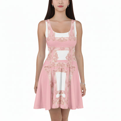 Pink Baroque UPF50+ Skater Dress