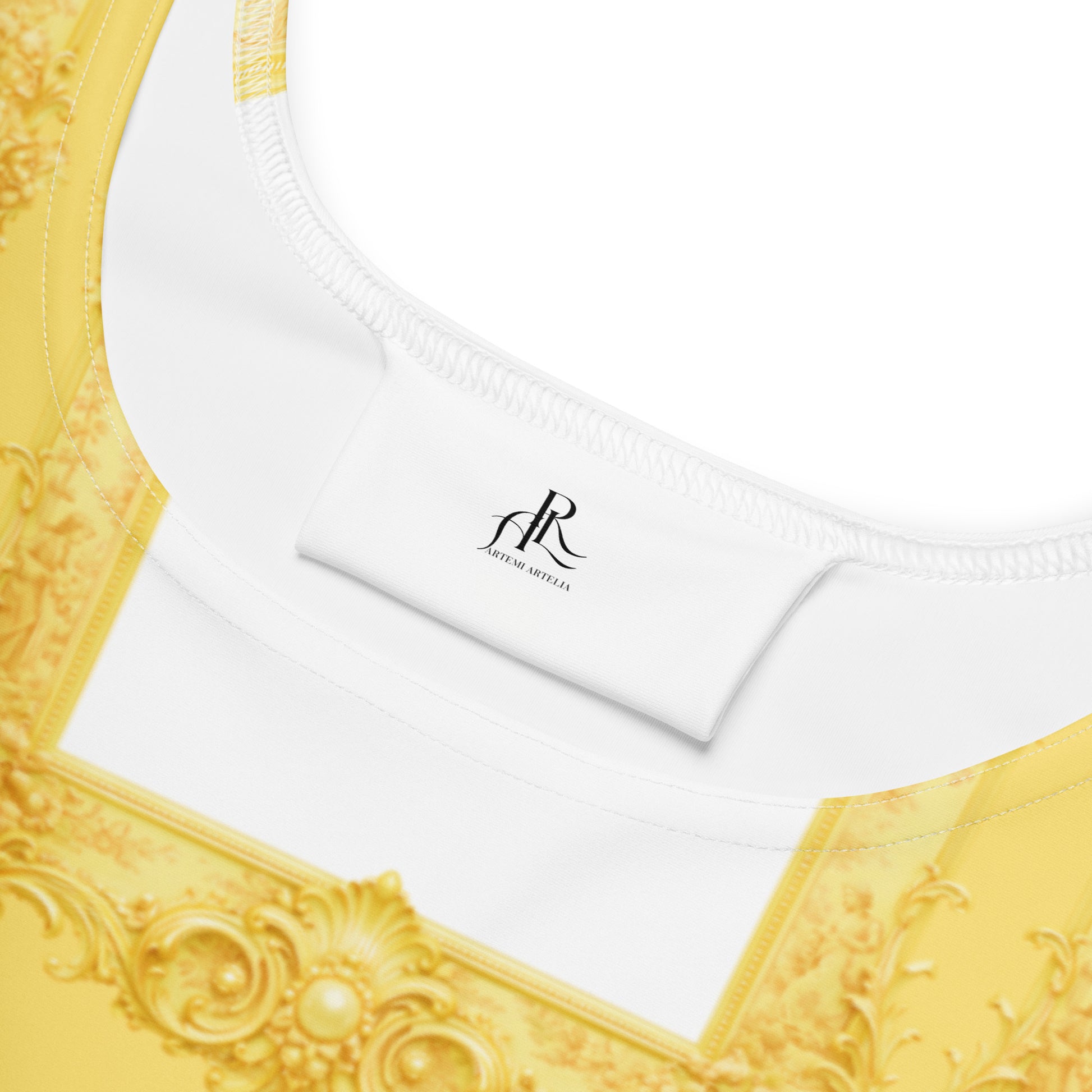 Yellow Baroque UPF50+ Skater Dress