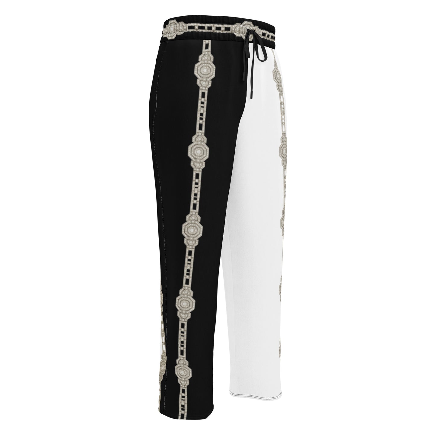 Unisex Two-Tone Wide-leg joggers