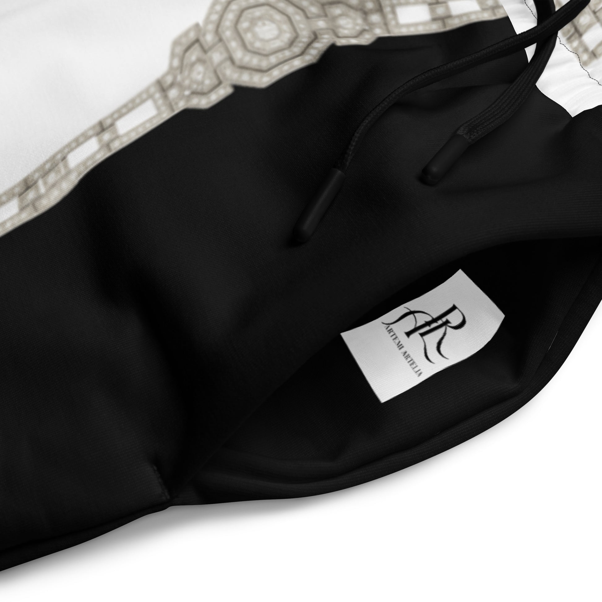 Unisex Monochrome Wide-leg joggers - White