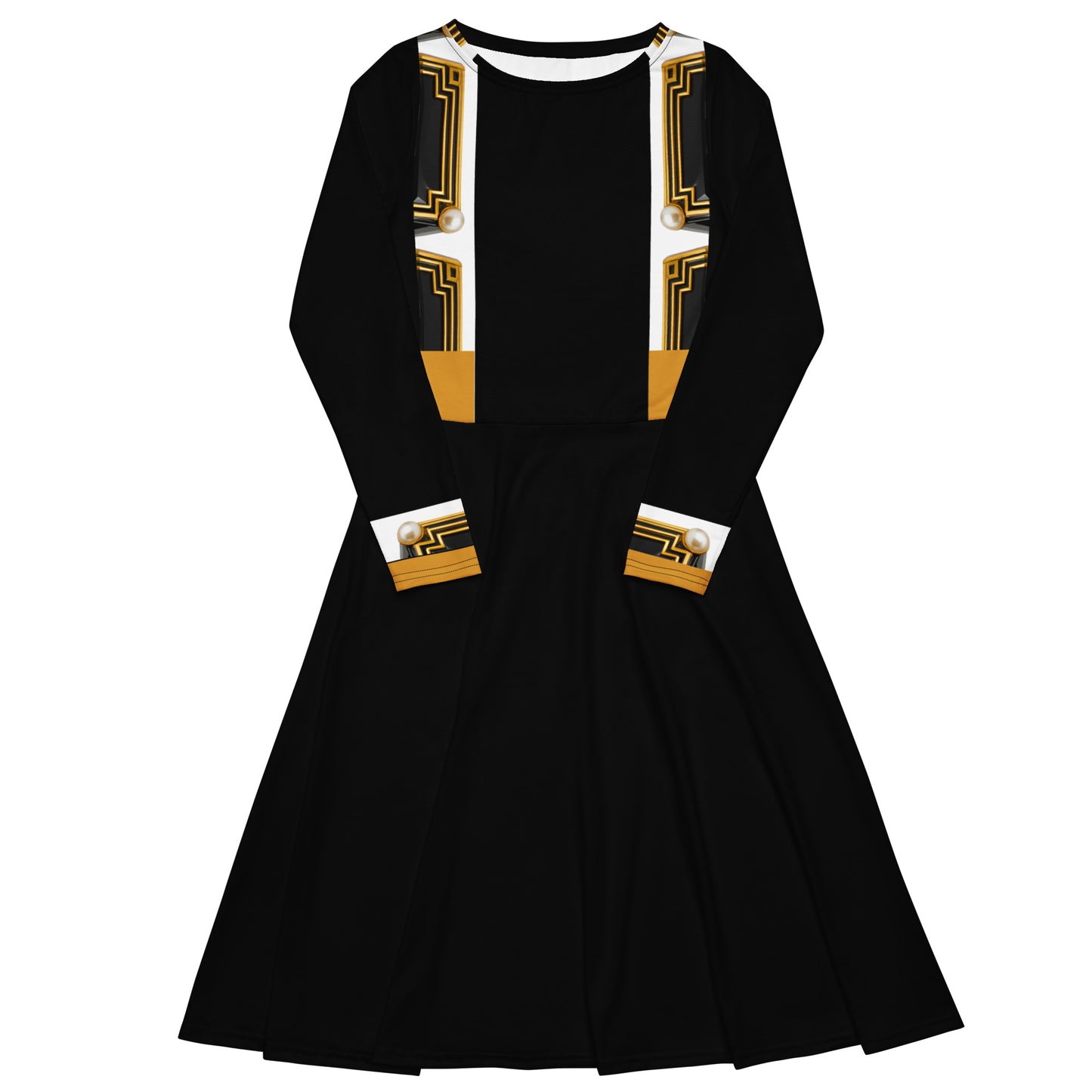 Metropolis Geometric Strap Midi Dress 6XL
