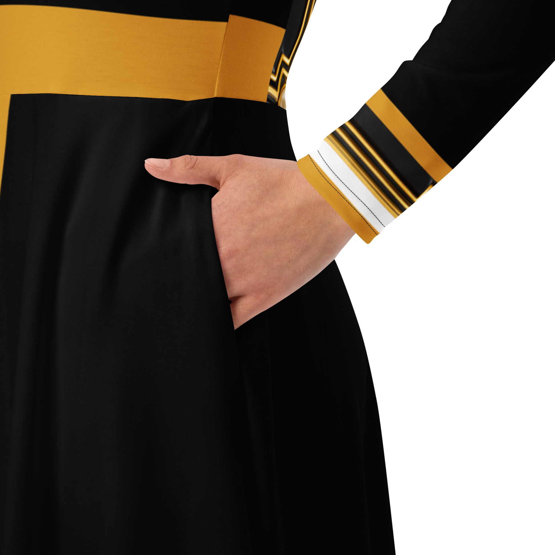 Metropolis Column Midi Dress