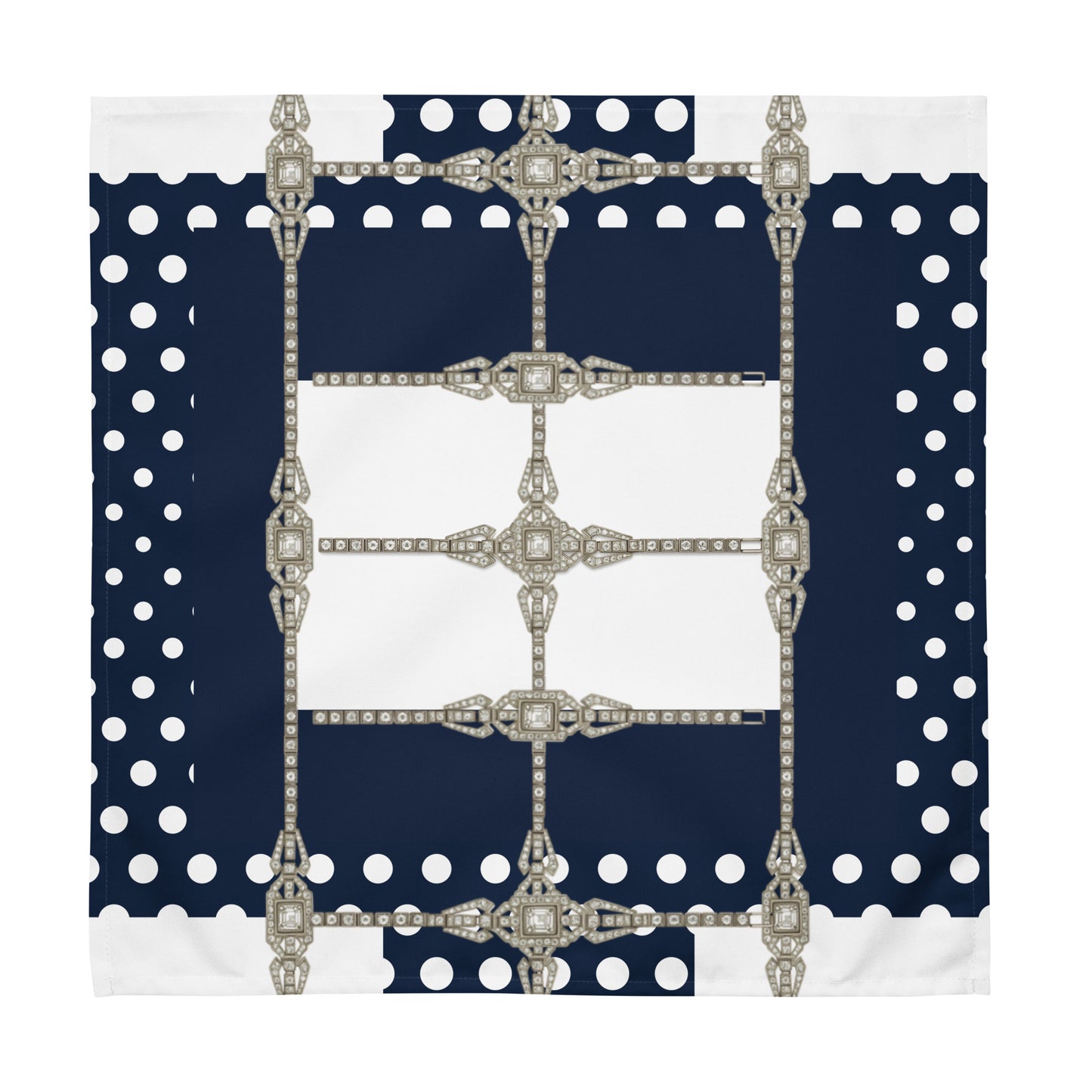 Polkadot Cloth Napkin Set - White