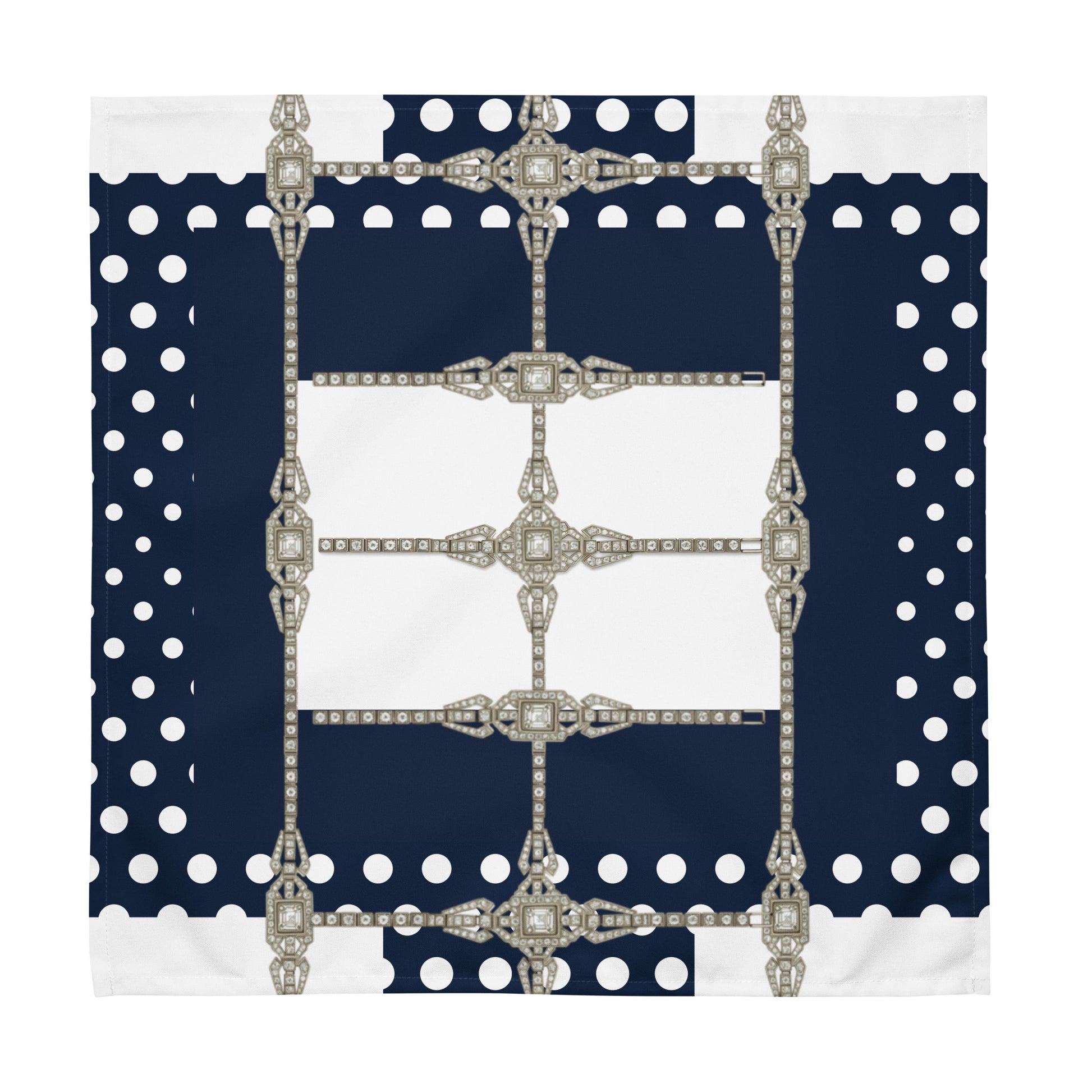 Polkadot Cloth Napkin Set - White