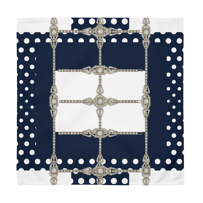 Polkadot Cloth Napkin Set - White