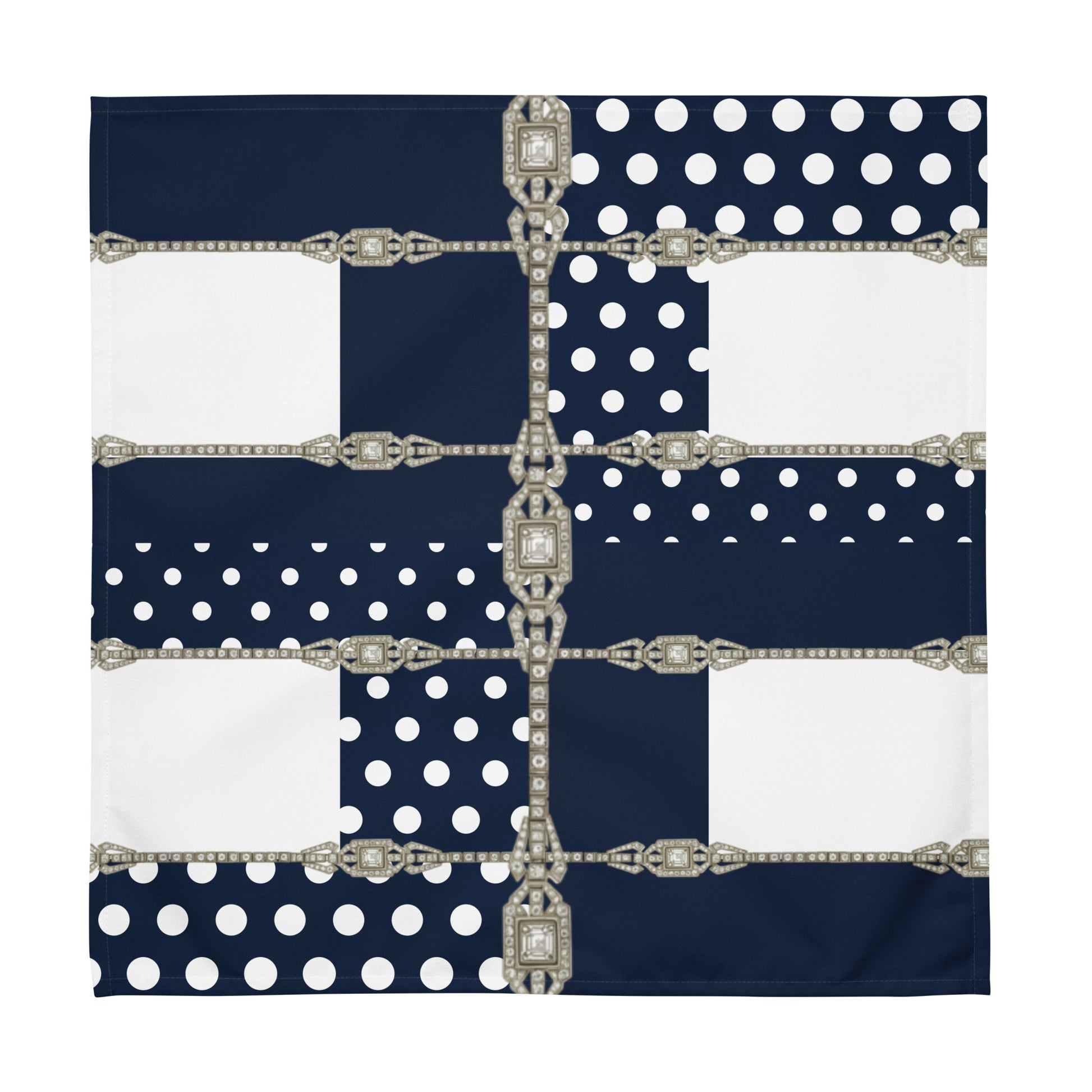 Polkadot Cloth Napkin Set - White