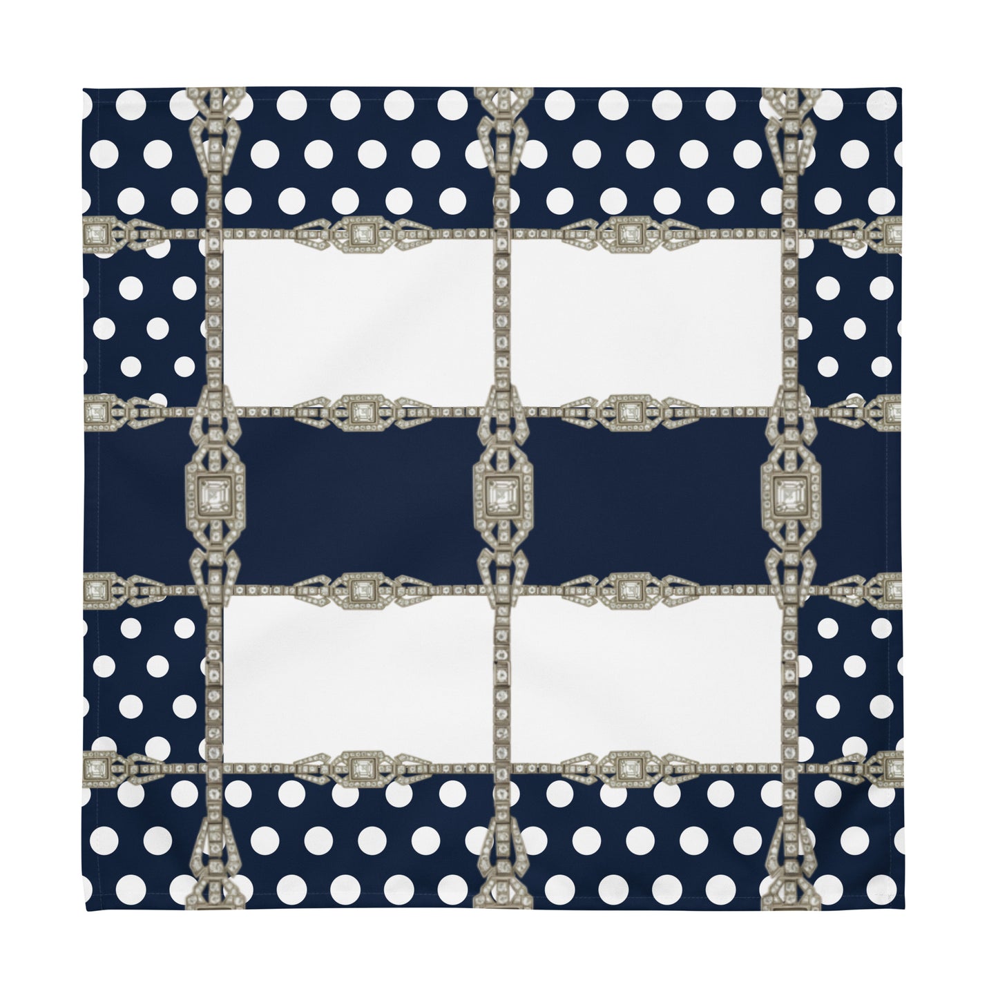 Polkadot Cloth Napkin Set - White