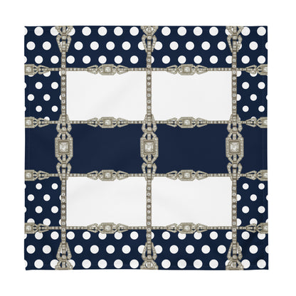 Polkadot Cloth Napkin Set - White