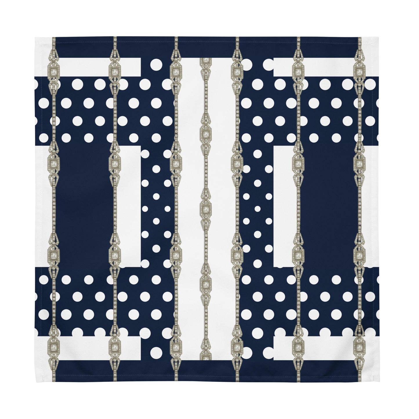 Polkadot Cloth Napkin Set - White Default Title