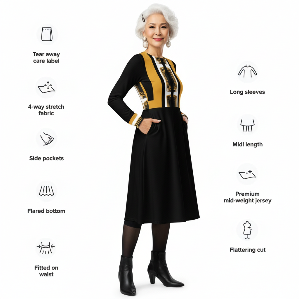 Gatsby Muse Midi Dress