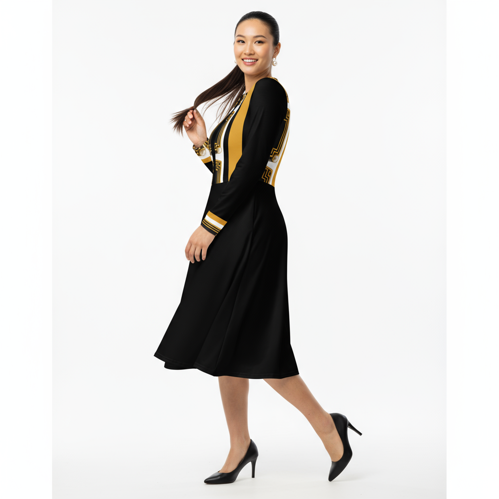 Gatsby Muse Midi Dress