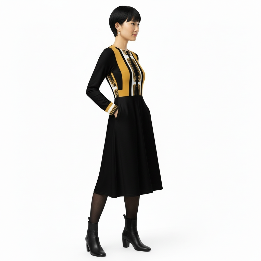 Gatsby Muse Midi Dress
