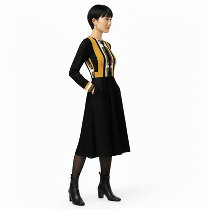 Gatsby Muse Midi Dress