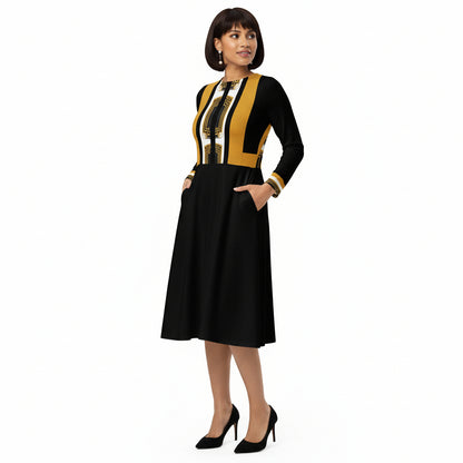Gatsby Muse Midi Dress