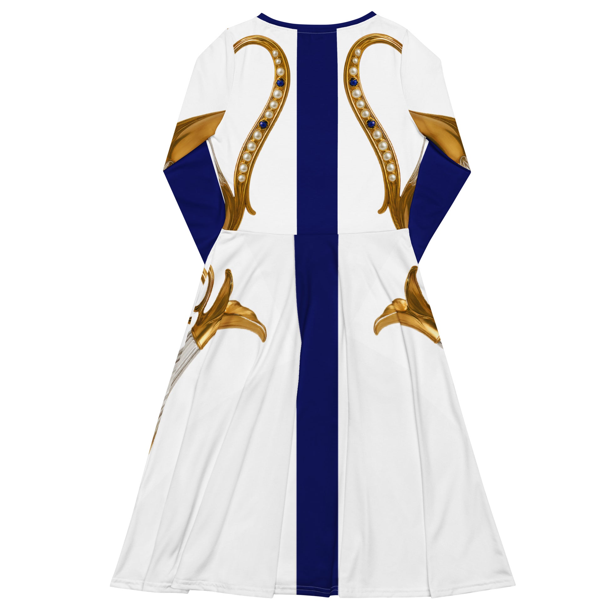 Gold Jug Midi Dress