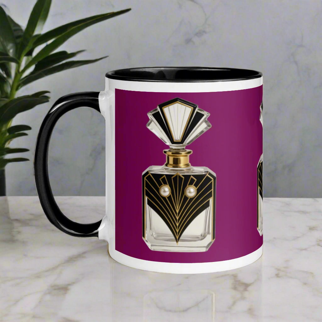 Art Deco perfume Mug - Hawk