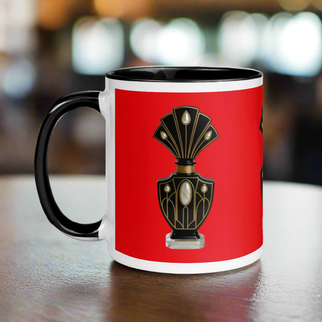 Art Deco Perfume Mug - Cockatoo