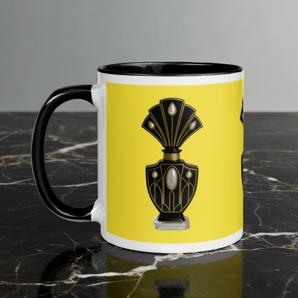 Art Deco Perfume Mug - Cockatoo