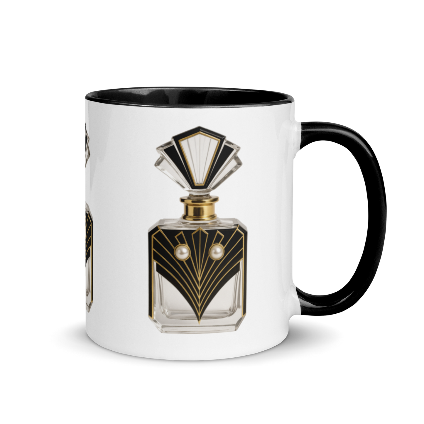 Art Deco perfume Mug - Hawk 11 oz White