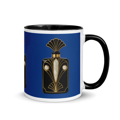 Art Deco perfume Mug - Peacock