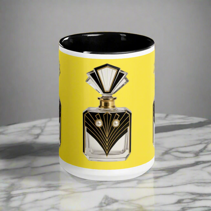 Art Deco perfume Mug - Hawk