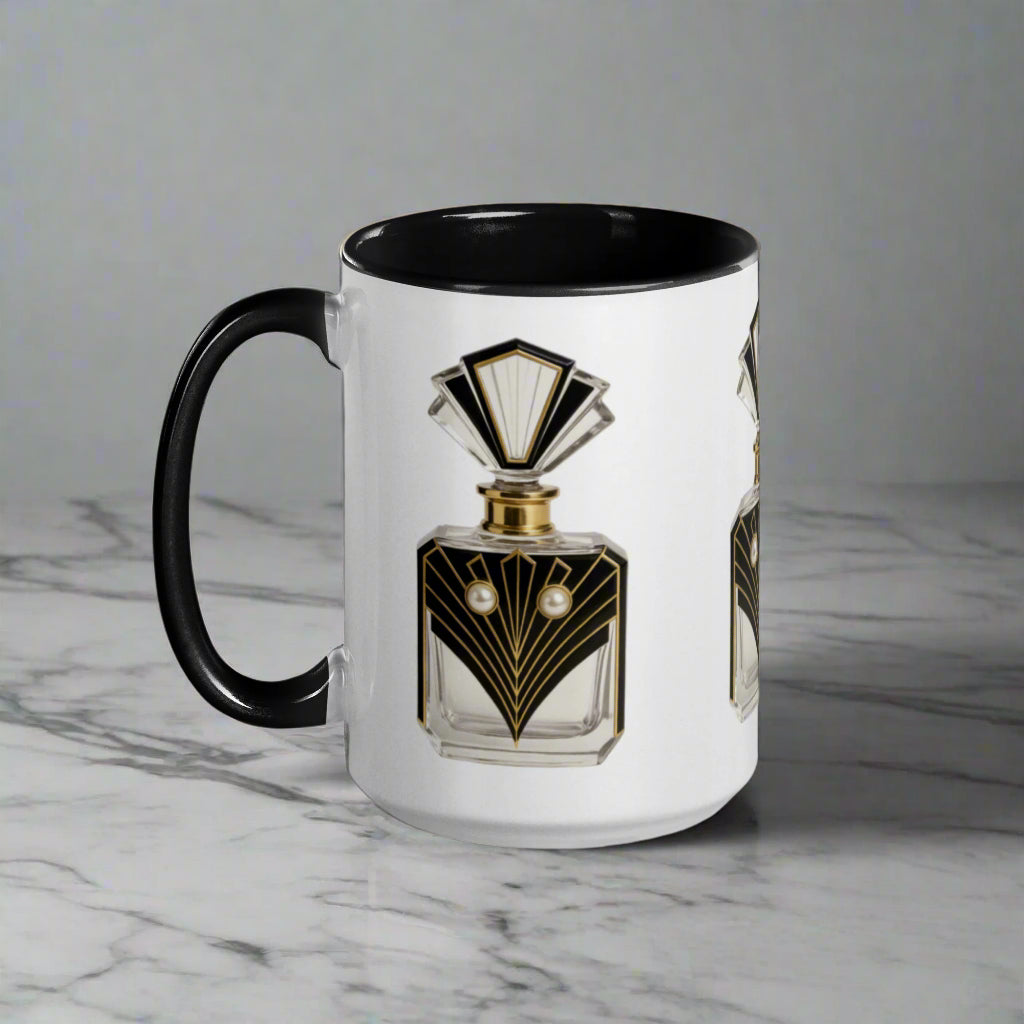 Art Deco perfume Mug - Hawk