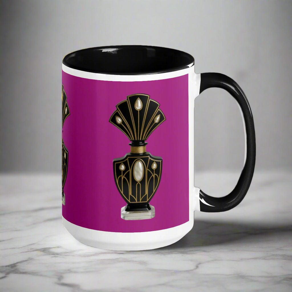 Art Deco Perfume Mug - Cockatoo